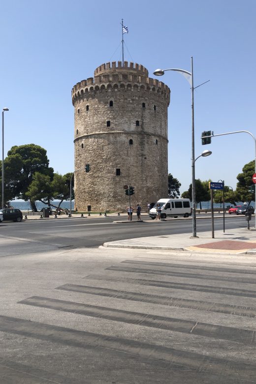 Der Weißer Turm, Thessaloniki, Strasse, Tag