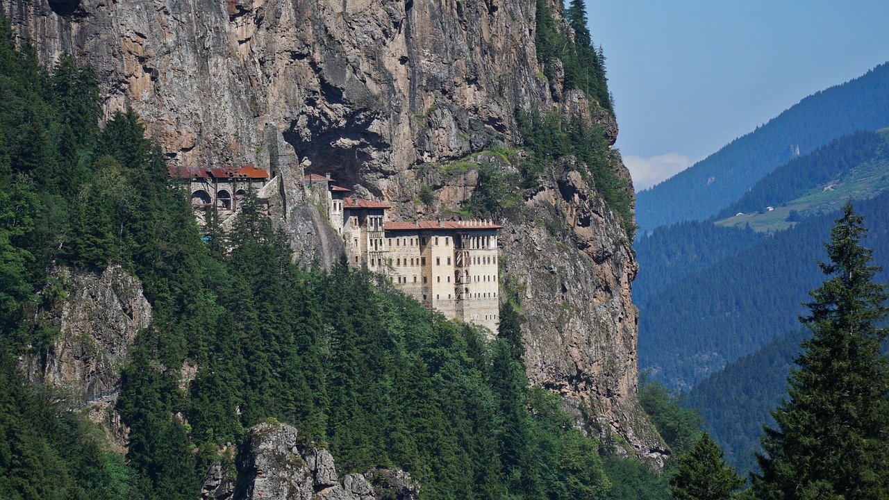 Kloster Suamela Türkei Fels 